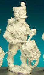 FN288 Drummer - Pre 1812 - Fusilier Drummer, Full Dress Shako (1 figure)
