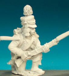 FN326 Early Shako With Drooping Side Plume Pre 1806 - Carabinier/Voltigeur Kneeling At Ready (1 figure)