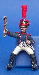 FNA37 French Guard Driver In Shako (Pre 1809), Whip Held Out To Side (1 figure)
