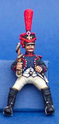 FNA38 French Guard Driver In Shako (Pre 1809), Whip At Rest (1 figure)
