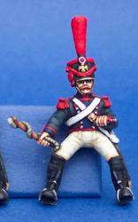 FNA42 French Guard Driver In Shako (Post 1809), Whip Held Out To Side (1 figure)