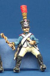 FNA44 French Equipment Train Driver In Shako (Pre1812) Whip Held Out To Side (1 figure)