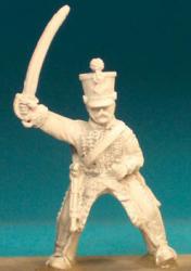 FNC75 Hussar Pre 1812 - Trooper, Sabre Outstretched (1 Figure)