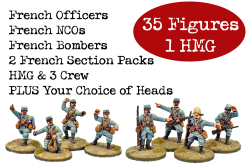 FRN12 French Starter Army Deal (Separate Heads)