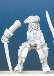 FSC19 Musketeer Of The Guard - Officer Leading With Sword - Pivoting Arm (1 figure)