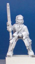 FSC29 French Dragoon - In Cloth Caps - Trooper At Ease With Musket (1 figure)