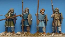 GET04 Germanic Warriors — Bareheaded (4 Figures)