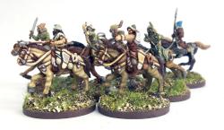 HUBG003 Hun / Steppe Cavalry (Light Armour) (4 mounted figures)
