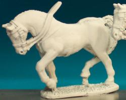 HV3A Heavy Cavalry Horse - Trotting, Arched Neck (1 horse)