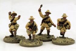 IND09 Gurkha Bombers (Fixed Heads) (4 figures)