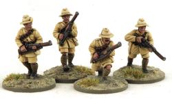 IND10 Gurkhas Advancing (Fixed Heads) (4 figures)