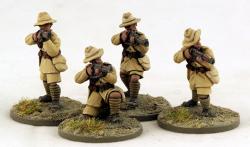 IND11 Gurkhas Firing (Fixed Heads) (4 figures)