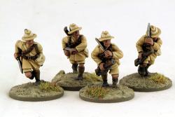IND12 Gurkhas with Kukri (Fixed Heads) (4 figures)