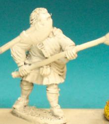 JA8 Standing With Lochaher Axe In Shirt & Plaid, Bareheaded (1 Figure)