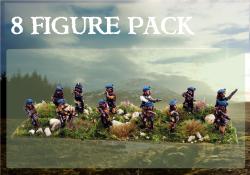 JCBG002 Jacobites - Lochiel's Skirmishers (8 figures)