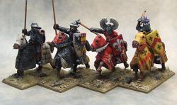 LCC01 Mounted Crusading Knights (Command) (4 figures)