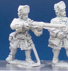 LS12 Grenadier In Square Fronted Cloth Cap (Eg Foot Guard) - Standing Firing (1 figure)
