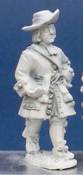 LS63 Unarmoured Pikeman Wearing Waist Sash - Marching, Long Stride (1 Figure)