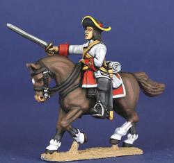 LSC1 Cavalryman Wearing Coat - Trooper Attacking With Sword - Pivoting Arm Straight (1 figure)