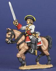 LSC2 Cavalryman Wearing Coat - Trooper Attacking With Sword - Pivoting Arm Bent (1 figure)