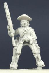 LSC26 Mounted Dragoon & Horse Grenadier - Dragoon Trooper, At Rest With Musket (1 figure)