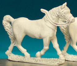 LT3A Light Cavalry Horse - Trotting, Head Up (1 horse)