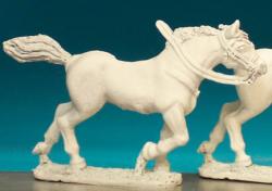 LT4A Light Cavalry Horse - Galloping, Legs Back, Head Forward (1 horse)