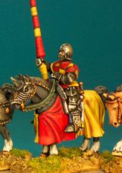 MH6 WOR Horse - Horse With German Head And Neck Armour And Housing, Standing (1 horse)