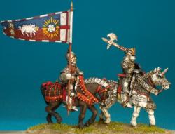 MPK1 Richard III And Standard Bearer (Mounted Set)