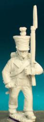 NN49 Fusilier - Marching - 1st Regt In Covered Shako (1 figure)