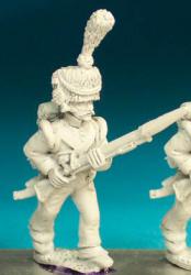 NN66 Grenadier - Advancing High Porte - 1st Regt In Colpack, With Cords And Plume (1 figure)