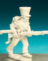 NN85 Flanquer - Advancing Low Porte - 2nd Regt In Covered Shako (1 Figure)
