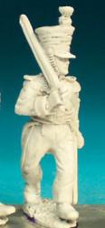 NN97 Officer - Marching - 1st Or 2nd Regt In Covered Shako (1 Figure)