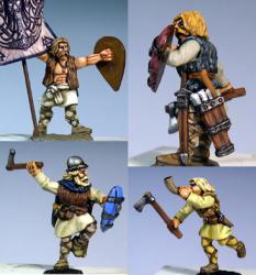 NRF08 Tribal Warriors (Command) (4 figures)