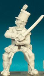 PN54 Line Infantry Command - Stovepipe Cap - Mounted Officer (1 figure)