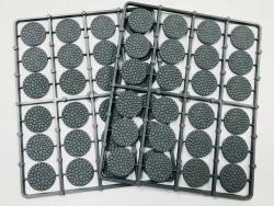 REN048 Cobblestone Bases 25mm Diameter Round (48 Bases Per Pack)
