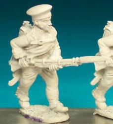 RN15 Infantryman - Advancing With Levelled Musket, In Forage Cap (1 figure)