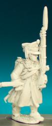 RN43 Musketeer / Jager In Greatcoat - Marching (1 figure)