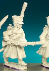 RN45 Grenadier / Carabinier In Greatcoat - Advancing With Levelled Musket (1 figure)
