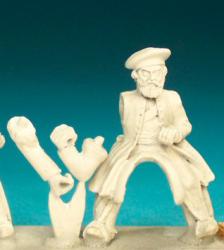 RNC44 Cossack - Long Coat, Cloth Cap (Multipose Lance) (1 Figure)