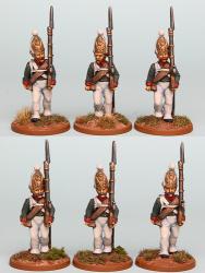 RNRPK13 Mixed Pavlov Grenadiers In Mitre, Marching (6 Figures)