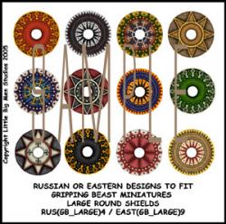 RUS(GB_LARGE)4 Russian Shield (Large Dark Age Round)