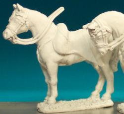 S1/LT1A Special Light Cavalry Horse - Standing, Head Up (1 horse)