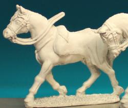S1/LT3A Special Light Cavalry Horse - Trotting, Head Up (1 horse)