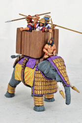 SCEL03 Successor Elephant, Lamellar Armour (Choice of Howdah & Crew)