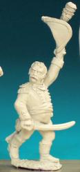 SN13(FR) Infantry Command - Full Dress And Bicorn - Officer Advancing, Waving Hat (1 figure)