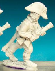 SN49(FR) Guerrilla Advancing With Blunderbuss - Short Jacket, Bicorn (1 Figure)