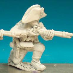 SN57(FR) Guerrilla Kneeling Firing Musket - Short Jacket, Bicorn (1 figure)