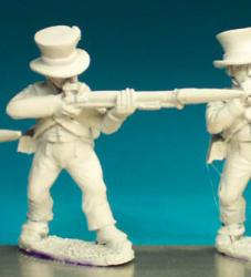 SN83(FR) Infantryman 1808 - 1812 - Infantryman In Top Hat - Fusilier Standing Firing (1 figure)