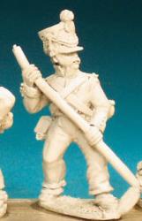 SNA13 Gunner In Shako - Post 1812 - Gunner With Spike (1 figure)